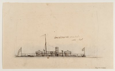 Amerikaanse monitor door Per Wilhelm Cedergren